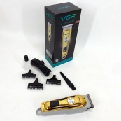 Тример для волосся та бороди VGR V-290 LED Display 3 насадки, машинка для стрижки волосся домашня. Зображення №15