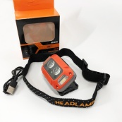 Ліхтар налобний WH-0218-XPG(white+yellow)+SMD(red), Налобний ліхтар для туризму риболовлі та полювання. Зображення №9 Ліхтар налобний WH-0218-XPG(white+yellow)+SMD(red), Налобний ліхтар для туризму риболовлі та полювання. Зображення №9