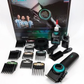 Професійна машинка для стрижки волосся VGR V-001 з дисплеєм 9000 об/хв та 10 насадками (1,5-24 мм). Зображення №8