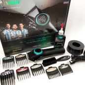 Професійна машинка для стрижки волосся VGR V-001 з дисплеєм 9000 об/хв та 10 насадками (1,5-24 мм). Зображення №16