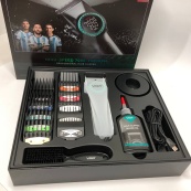 Професійна машинка для стрижки волосся VGR V-001 з дисплеєм 9000 об/хв та 10 насадками (1,5-24 мм). Зображення №18