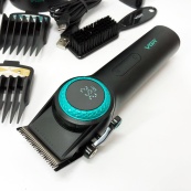 Професійна машинка для стрижки волосся VGR V-001 з дисплеєм 9000 об/хв та 10 насадками (1,5-24 мм). Зображення №23