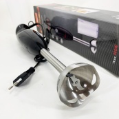 Блендер занурювальний ручний з чашею DOMOTEC MS-5102 400 W, Красивий занурювальний блендер для дому. Зображення №4