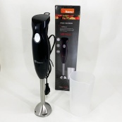 Блендер занурювальний ручний з чашею DOMOTEC MS-5102 400 W, Красивий занурювальний блендер для дому. Зображення №6