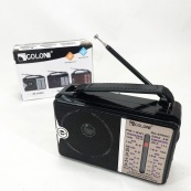 Радіоприймач портативне радіо Golon RX-606 від мережі та на батарейках приймач ретро колонка fm акустична. Зображення №3