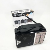 Радіоприймач портативне радіо Golon RX-606 від мережі та на батарейках приймач ретро колонка fm акустична. Зображення №6