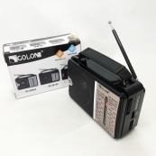 Радіоприймач портативне радіо Golon RX-606 від мережі та на батарейках приймач ретро колонка fm акустична. Зображення №7