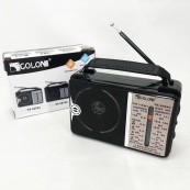Радіоприймач портативне радіо Golon RX-606 від мережі та на батарейках приймач ретро колонка fm акустична. Зображення №9