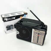 Радіоприймач портативне радіо Golon RX-606 від мережі та на батарейках приймач ретро колонка fm акустична. Зображення №10