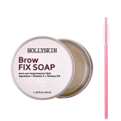 Мило для укладання та фіксації брів Hollyskin Brow Fix Soap 45 мл. Зображення №2