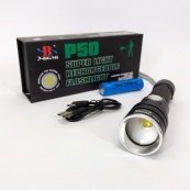 Ліхтар акумуляторний Bailong BL 611-P50, Ліхтарик поліс, Тактичний ліхтар, Ручний ліхтарик led. Зображення №2 Ліхтар акумуляторний Bailong BL 611-P50, Ліхтарик поліс, Тактичний ліхтар, Ручний ліхтарик led. Зображення №2