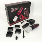 Профессиональная машинка для стрижки волос GEMEI GM-550 с двумя аккумуляторами, Бритва триммер для бороды. Изображение №3 Профессиональная машинка для стрижки волос GEMEI GM-550 с двумя аккумуляторами, Бритва триммер для бороды. Изображение №3