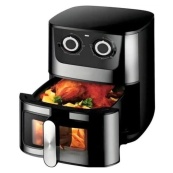 Аэрогриль Rainberg RB-2269 4200W аэрофритюрница безмасляная для приготовления без масла 8 л. Изображение №3 Аэрогриль Rainberg RB-2269 4200W аэрофритюрница безмасляная для приготовления без масла 8 л. Изображение №3