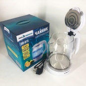 Електрочайник SeaBreeze SB-015 1.8 л, чайники з підсвічуванням, електронний чайник, тихий електричний чайник. Зображення №9