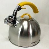 Чайник Magio MG-1191 2.5 Л зі свистком, гарний чайник для газової плити, чайник на плиту, чайник газовий. Зображення №8