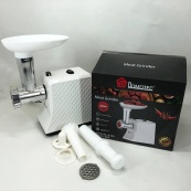 М'ясорубка електрична Domotec R3391 2000W, Потужна компактна м'ясорубка для дому, М'ясорубка 3 в 1. Зображення №9