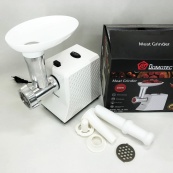 М'ясорубка електрична Domotec R3391 2000W, Потужна компактна м'ясорубка для дому, М'ясорубка 3 в 1. Зображення №10