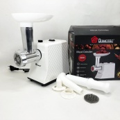 М'ясорубка електрична Domotec R3391 2000W, Потужна компактна м'ясорубка для дому, М'ясорубка 3 в 1. Зображення №11