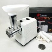 М'ясорубка електрична Domotec R3391 2000W, Потужна компактна м'ясорубка для дому, М'ясорубка 3 в 1. Зображення №12