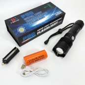 Фонарь аккумуляторный X-Balog BL-B88-P90, яркий фонарик, качественный фонарик, мощный ручной фонарик. Изображение №7