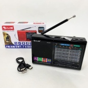 Портативна стовпчик радіо MP3 USB Golon RX-6622. Колір: чорний. Зображення №5