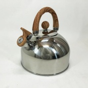 Чайник Unique зі свистком UN-5302 2,5л, Чайник для газ плити, Чайник газовий, Гарний. Колір: коричневий. Зображення №3