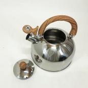 Чайник Unique зі свистком UN-5302 2,5л, Чайник для газ плити, Чайник газовий, Гарний. Колір: коричневий. Зображення №8