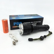 Ліхтар поліцейський X-Balog BL-531-P90 1х26650 8800mah USB/microUSB/ 3хААА R3 функція Power Bank. Зображення №7