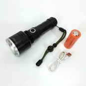 Ліхтар поліцейський X-Balog BL-531-P90 1х26650 8800mah USB/microUSB/ 3хААА R3 функція Power Bank. Зображення №10