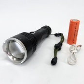 Ліхтар поліцейський X-Balog BL-531-P90 1х26650 8800mah USB/microUSB/ 3хААА R3 функція Power Bank. Зображення №11