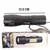 Ліхтарик акумуляторний ручний Bailong BL-29 діод T6 + COB зарядка від USB, ліхтарик led, водонепроникний. Зображення №6 Ліхтарик акумуляторний ручний Bailong BL-29 діод T6 + COB зарядка від USB, ліхтарик led, водонепроникний. Зображення №6