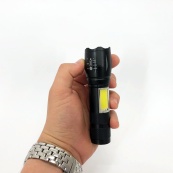 Ліхтарик акумуляторний ручний Bailong BL-29 діод T6 + COB зарядка від USB, ліхтарик led, водонепроникний. Зображення №22 Ліхтарик акумуляторний ручний Bailong BL-29 діод T6 + COB зарядка від USB, ліхтарик led, водонепроникний. Зображення №22