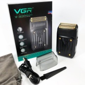 Електробритва VGR V-363, Тример для вусів, Електробритва з насадками для бороди, Тример бездротової. Зображення №8
