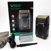 Електробритва VGR V-363, Тример для вусів, Електробритва з насадками для бороди, Тример бездротової. Зображення №11