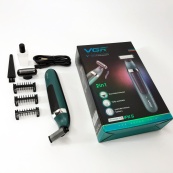 Електробритва VGR V-393 Shaver професійна водонепроникна, чоловіча машинка для гоління. Зображення №20 Електробритва VGR V-393 Shaver професійна водонепроникна, чоловіча машинка для гоління. Зображення №20
