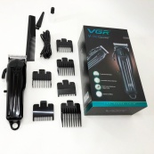 Машинка для стрижки волосся VGR V-282 акумуляторна професійна підстригальна LED, 6 насадок. Зображення №19 Машинка для стрижки волосся VGR V-282 акумуляторна професійна підстригальна LED, 6 насадок. Зображення №19