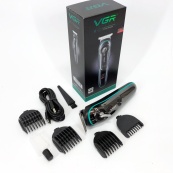 Машинка для стрижки волосся та бороди VGR V-075, Машинка для стрижки волосся домашня, Електромашинка. Зображення №10 Машинка для стрижки волосся та бороди VGR V-075, Машинка для стрижки волосся домашня, Електромашинка. Зображення №10