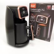 Кофеварка электрическая RAF R.117, 300 мл, 600 Вт, чашка кофейная с подогревом, турка. Изображение №6