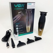 Машинка для стрижки волос VGR V-906 триммер для окантовки и стрижки бороды. Цвет: желтый. Изображение №3 Машинка для стрижки волос VGR V-906 триммер для окантовки и стрижки бороды. Цвет: желтый. Изображение №3