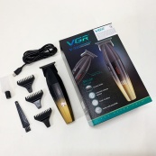 Машинка для стрижки волос VGR V-906 триммер для окантовки и стрижки бороды. Цвет: желтый. Изображение №9 Машинка для стрижки волос VGR V-906 триммер для окантовки и стрижки бороды. Цвет: желтый. Изображение №9