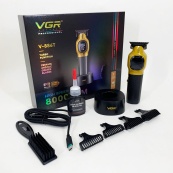Тример для стрижки волосся VGR V-886T GOLD 8000RPM 4 насадки. Зображення №4 Тример для стрижки волосся VGR V-886T GOLD 8000RPM 4 насадки. Зображення №4