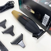 Машинка для стрижки волос VGR V-906 триммер для окантовки и стрижки бороды. Цвет: желтый. Изображение №12 Машинка для стрижки волос VGR V-906 триммер для окантовки и стрижки бороды. Цвет: желтый. Изображение №12