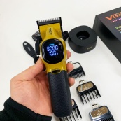 Машинка для стрижки акумуляторна VGR V-886C GOLD. Зображення №2 Машинка для стрижки акумуляторна VGR V-886C GOLD. Зображення №2