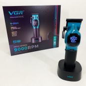 Машинка для стрижки акумуляторна VGR V-886C BLUE. Зображення №3 Машинка для стрижки акумуляторна VGR V-886C BLUE. Зображення №3