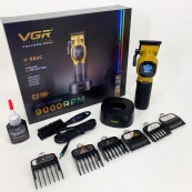 Машинка для стрижки акумуляторна VGR V-886C GOLD. Зображення №3 Машинка для стрижки акумуляторна VGR V-886C GOLD. Зображення №3