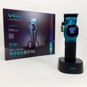 Машинка для стрижки акумуляторна VGR V-886C BLUE. Зображення №4 Машинка для стрижки акумуляторна VGR V-886C BLUE. Зображення №4
