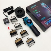 Машинка для стрижки акумуляторна VGR V-886C BLUE. Зображення №5 Машинка для стрижки акумуляторна VGR V-886C BLUE. Зображення №5