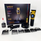 Машинка для стрижки акумуляторна VGR V-886C GOLD. Зображення №5 Машинка для стрижки акумуляторна VGR V-886C GOLD. Зображення №5