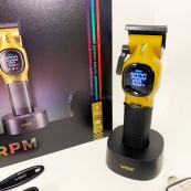 Машинка для стрижки акумуляторна VGR V-886C GOLD. Зображення №6 Машинка для стрижки акумуляторна VGR V-886C GOLD. Зображення №6