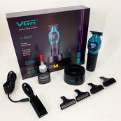 Триммер для стрижки волос VGR V-886T BLUE 8000RPM. Изображение №3